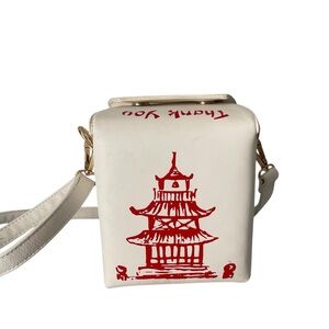 Chinese Take out box handbag purse